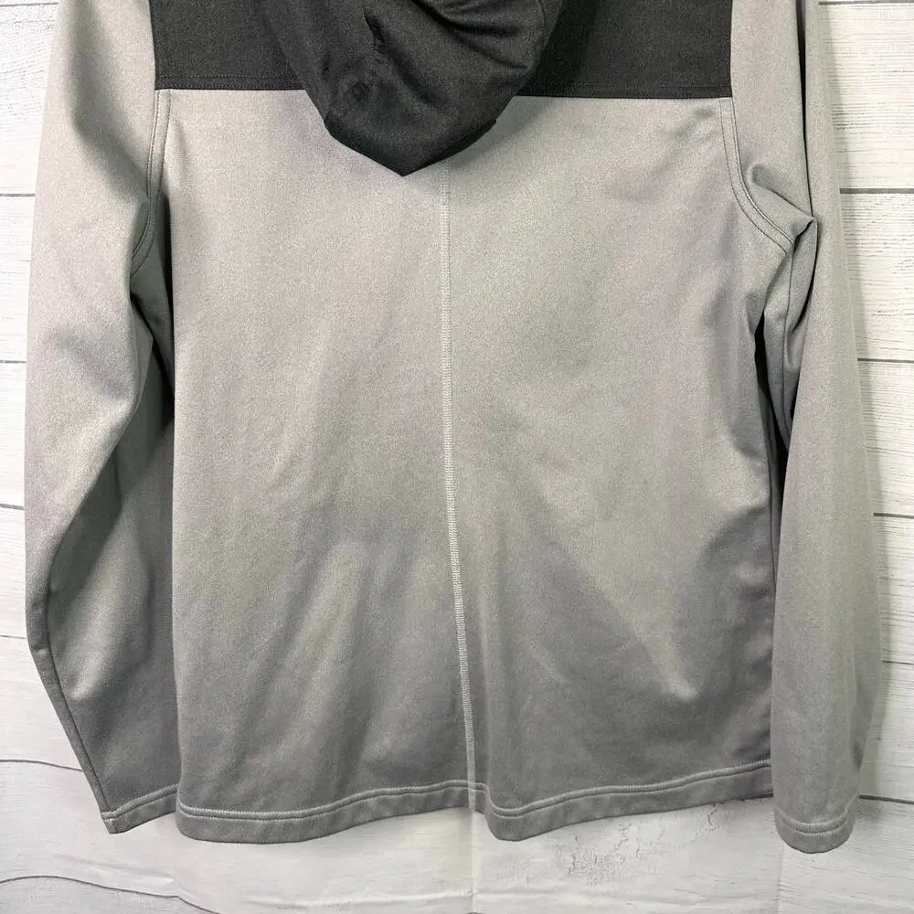 The North Face Womens Tech Mezzaluna Hoodie Jacket Full Zip Medium Gray Outdoor - Picture 6 of 9